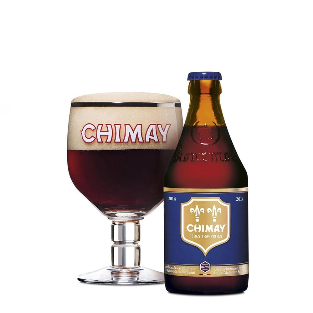 photo de la bière 'chimay bleu'
