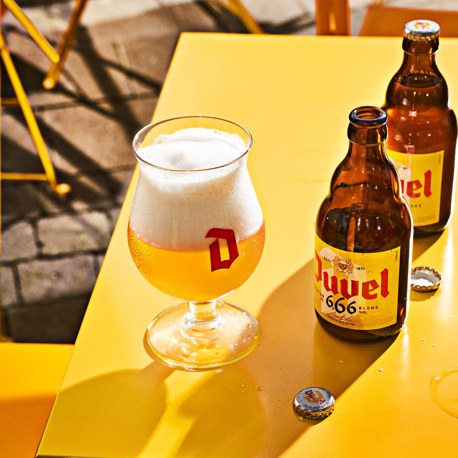 photo de la bière 'duvel'